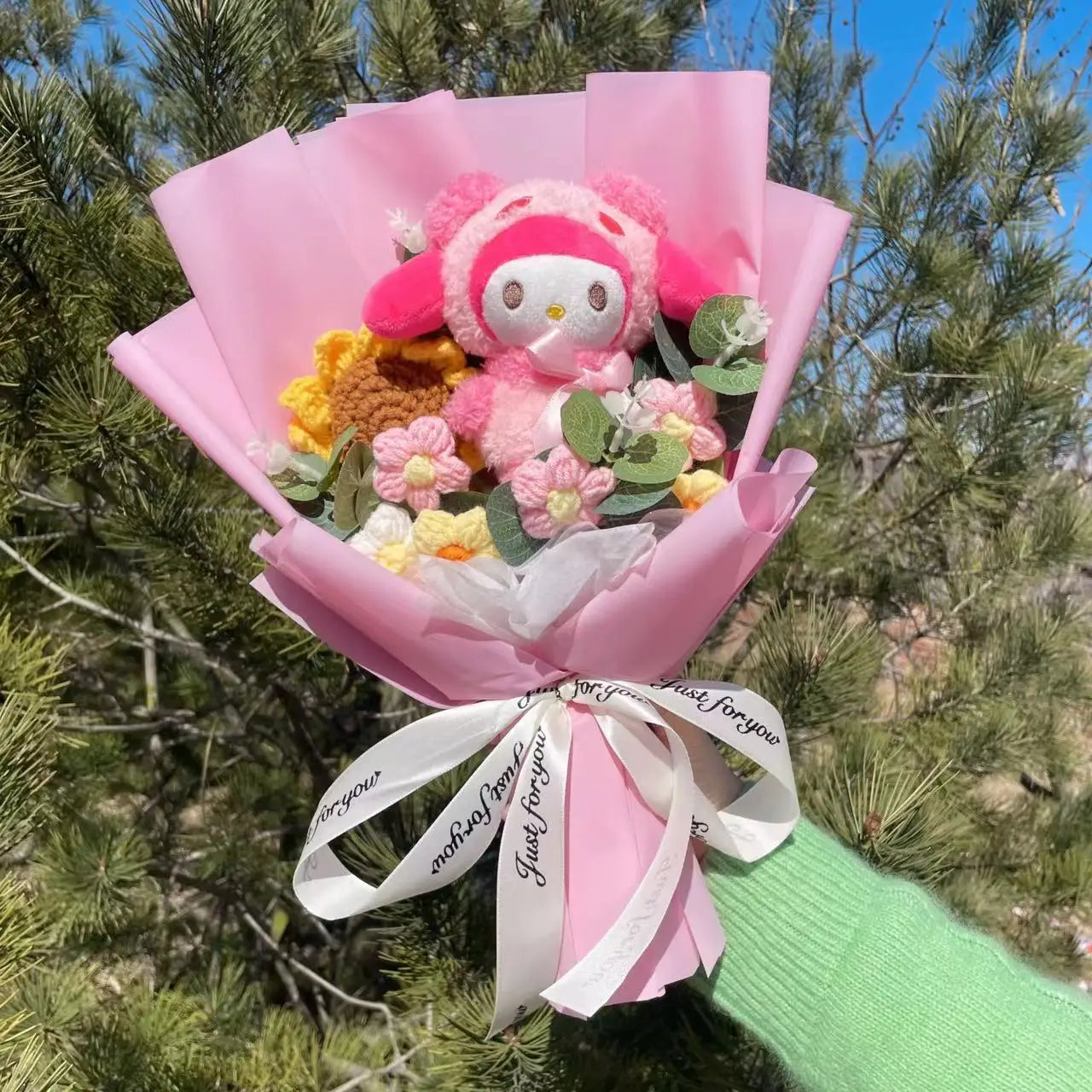 Hello Kitty Cat Dolls Bouquet  - Perfect Gift - KawaiiLands