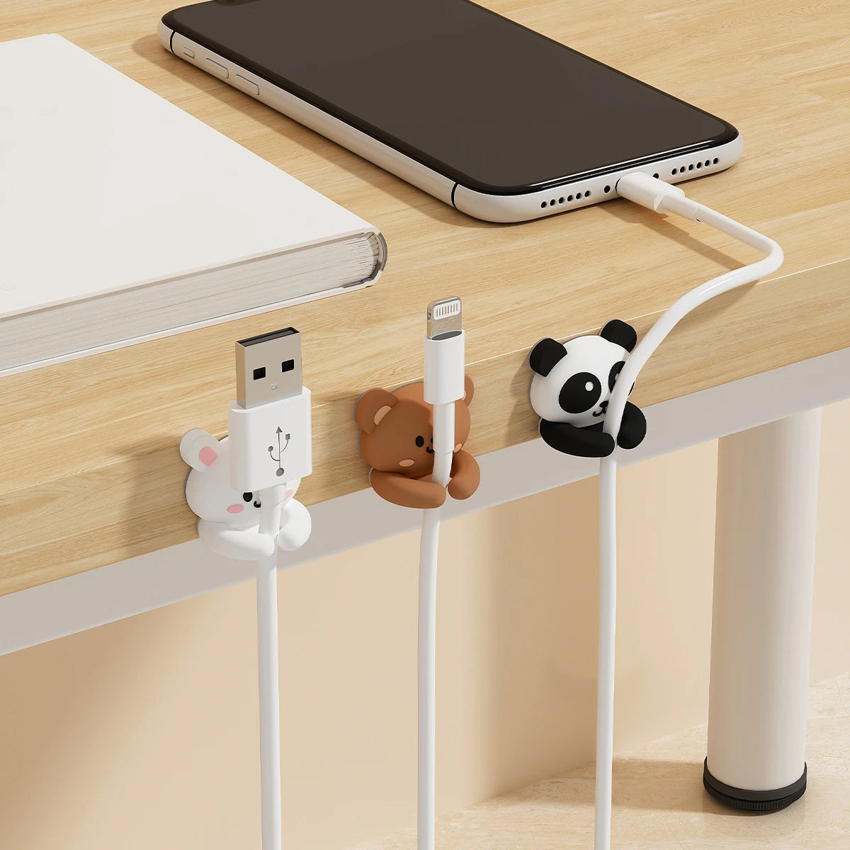 Cute Cable Organizer - For Home & Desk - KawaiiLands