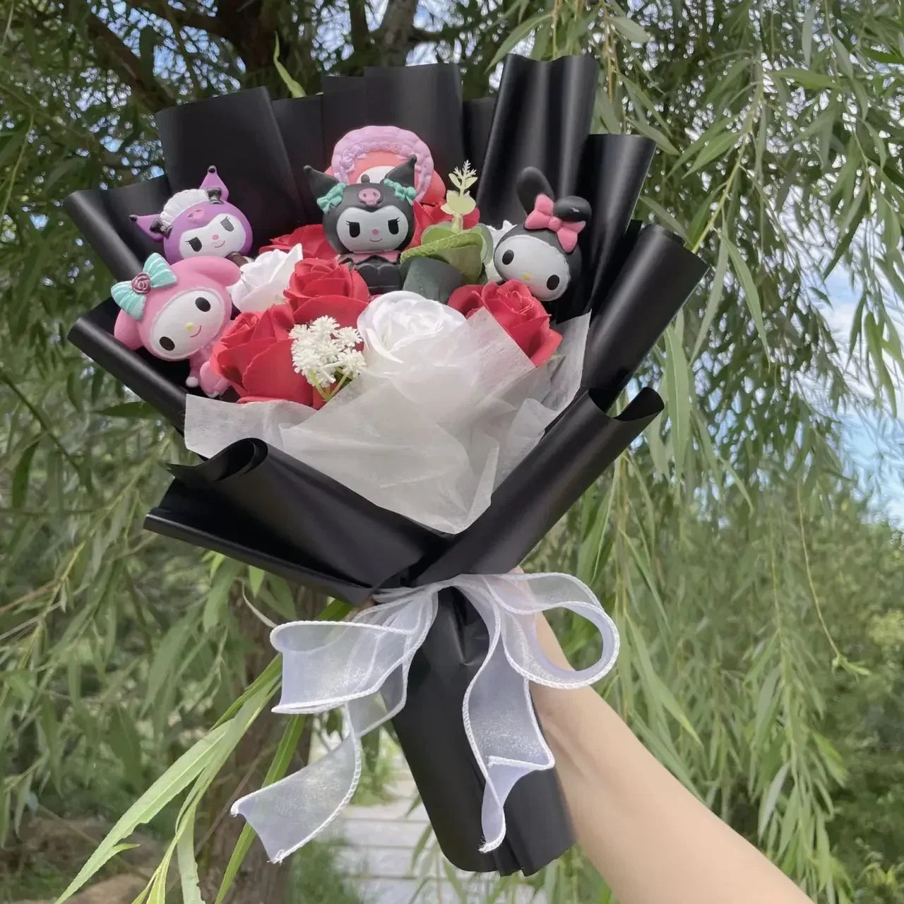 Hello Kitty Cat Dolls Bouquet  - Perfect Gift - KawaiiLands