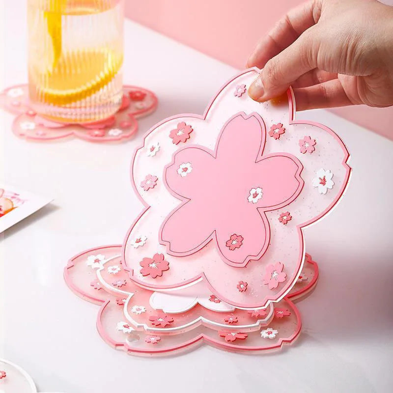 Cute Sakura Desk Mat - Home & Desk - KawaiiLands