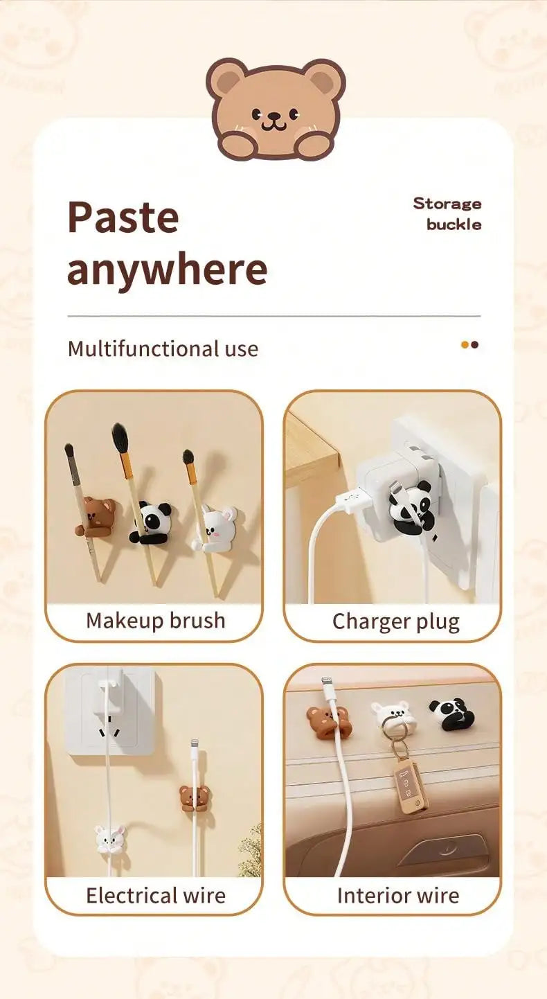 Cute Cable Organizer - For Home & Desk - KawaiiLands