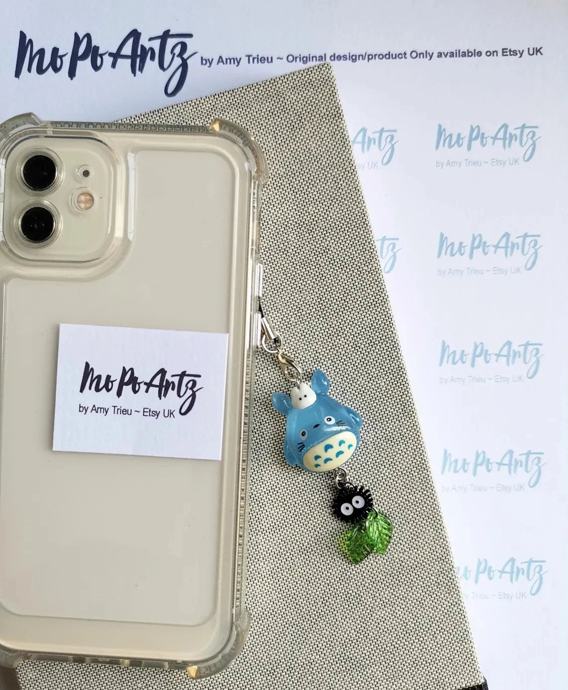 Totoro Keychain - Handcrafted - KawaiiLands