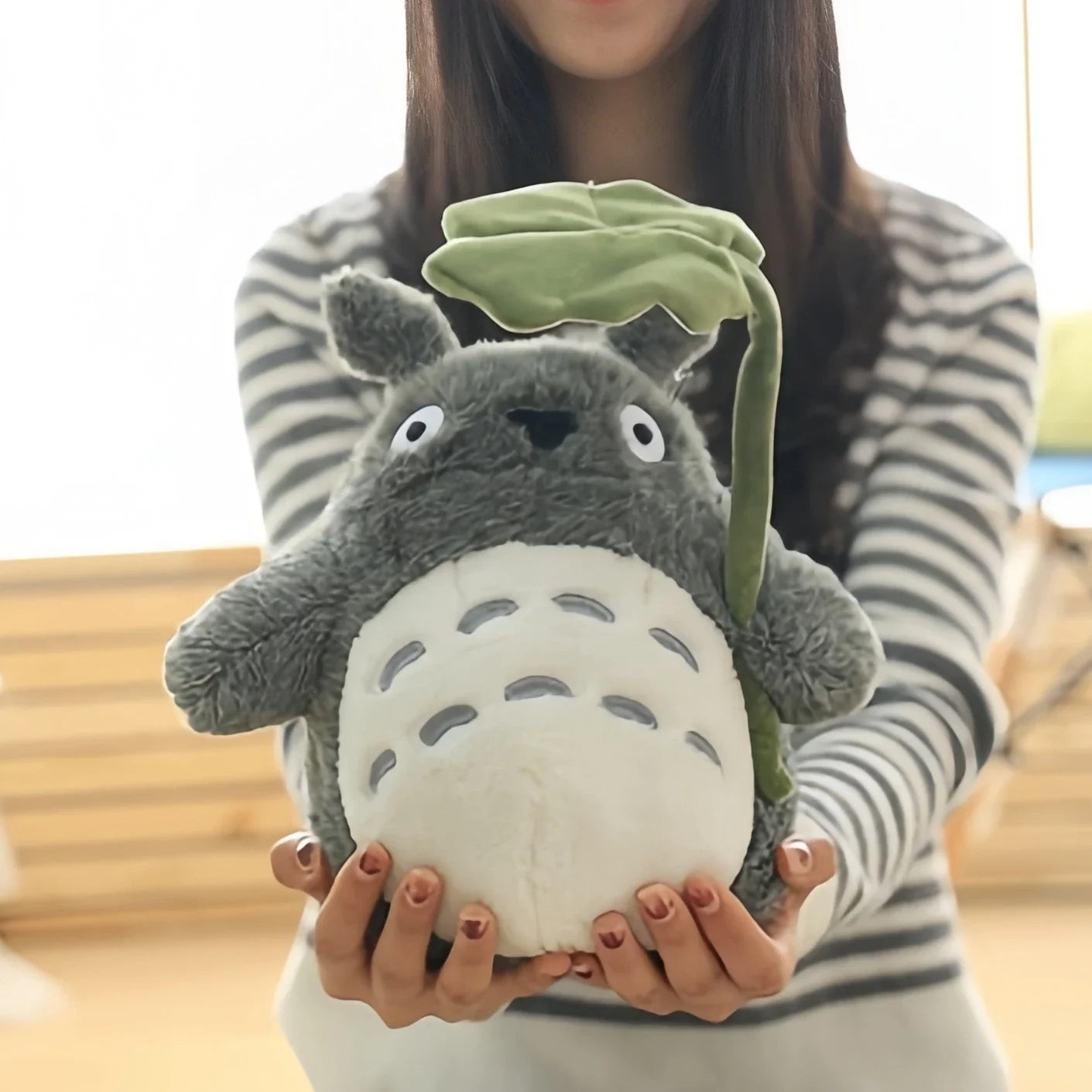 Lotus Leaf Totoro Plushy - Soft & Cudly - KawaiiLands