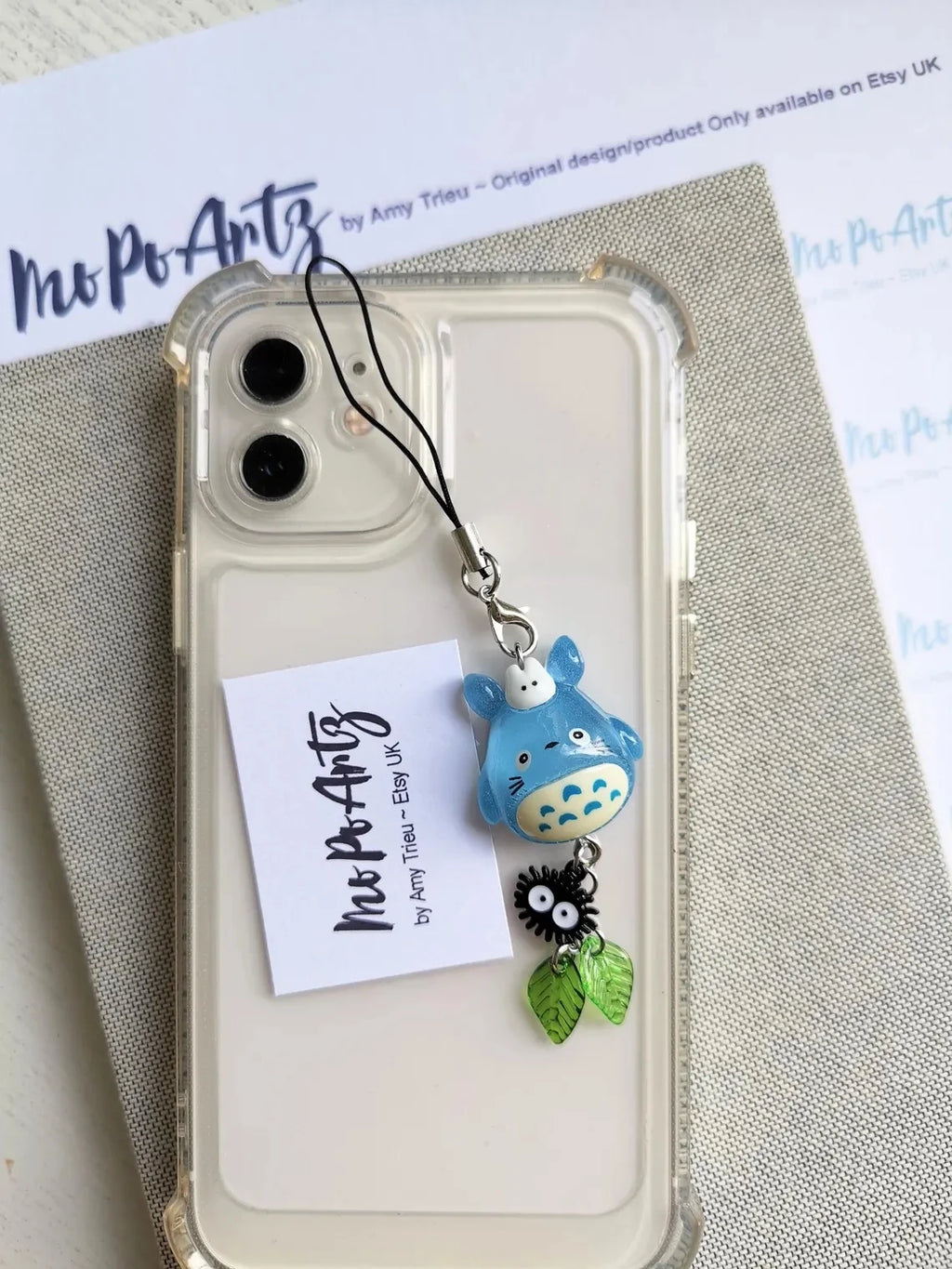 Totoro Keychain - Handcrafted - KawaiiLands