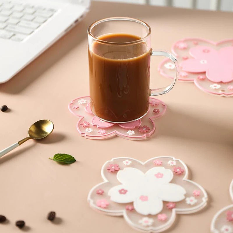 Cute Sakura Desk Mat - Home & Desk - KawaiiLands